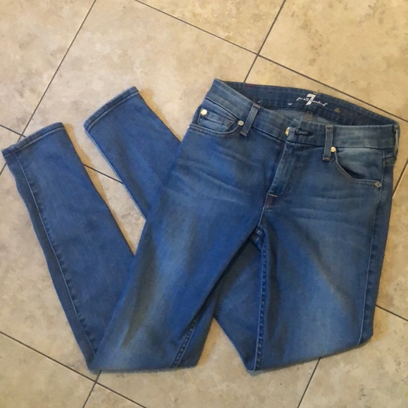 7 For All Mankind Pants - Seven for all Mankind skinny jeans